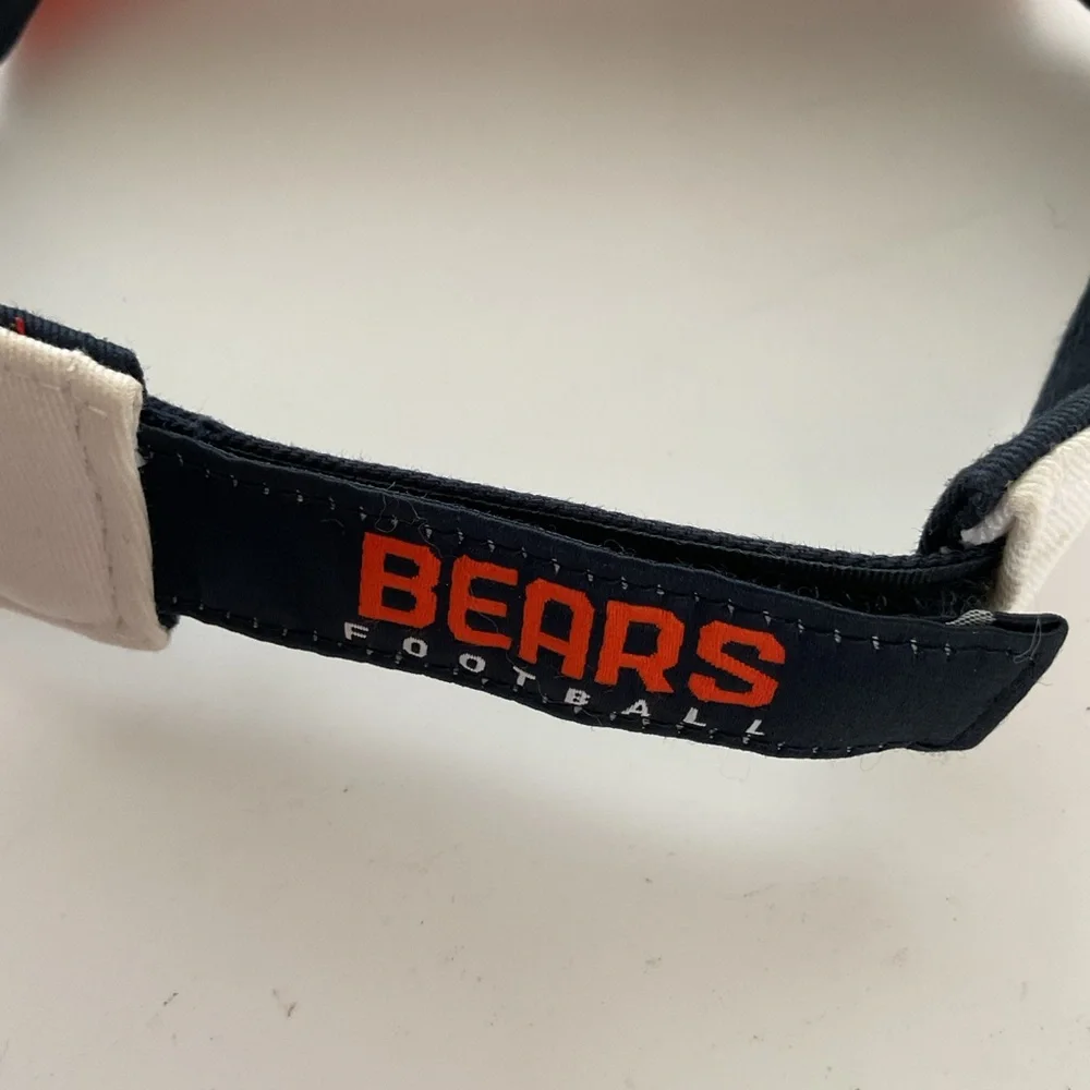 NFL Chicago Bears Adjustable Strapback Visor NWOT